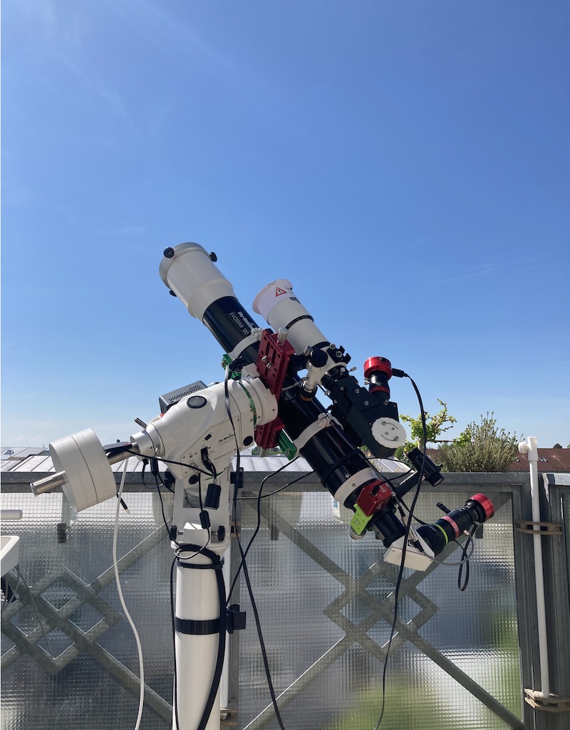 Selfbuild spectroheliograph Sol'Ex